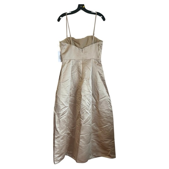 NWT Reformation Kayden Dress in Champagne - Picture 3 of 10